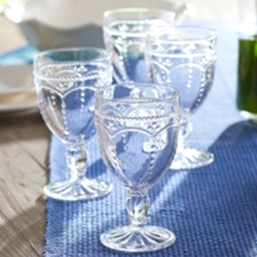 Princess House Marbella Pedestal Glasses